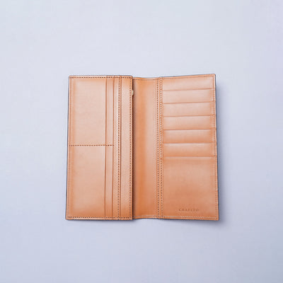＜CRAFSTO＞Bridle Leather 長夾/黑色