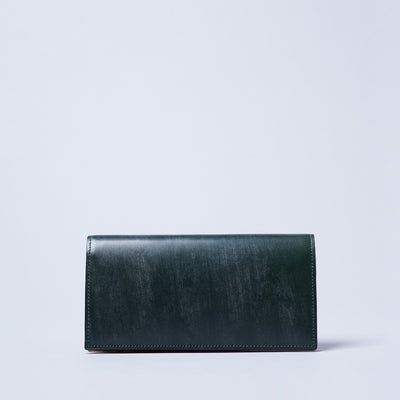 ＜CRAFSTO＞Bridle Leather 長夾/綠色