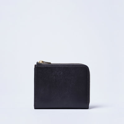 <CRAFSTO> Bridle Leather L Zip Wallet / Black