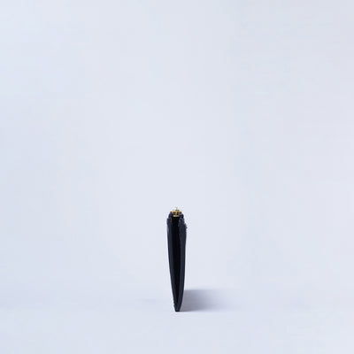 ＜CRAFSTO＞Bridle Leather 多夾層卡夾【8 Pockets】/黑色