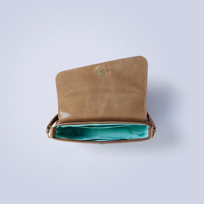 ＜Coquette＞NOA（肩背包）/棕色