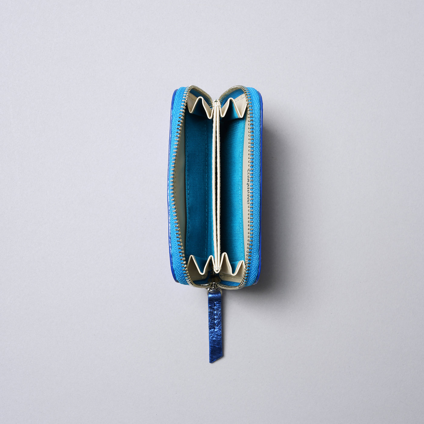 <Coquette> Round Mini Wallet (Shiny) / Gold x Pink