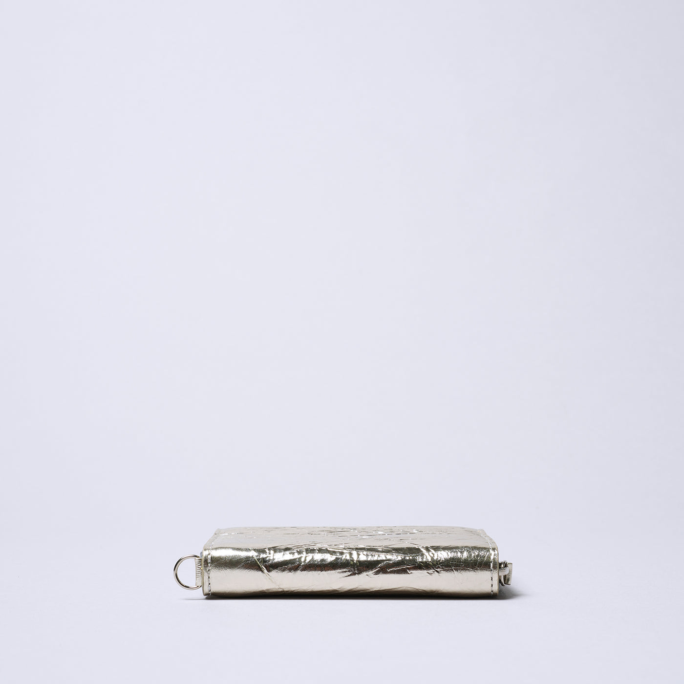 <Coquette> Round Mini Wallet (Shiny) / Blue x Gold