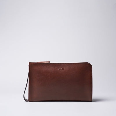 <Dakota Black Label> Clutch Bag M / Chocolate