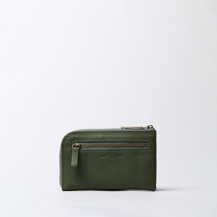 L Zipper Wallet / Green | テーーマ teema