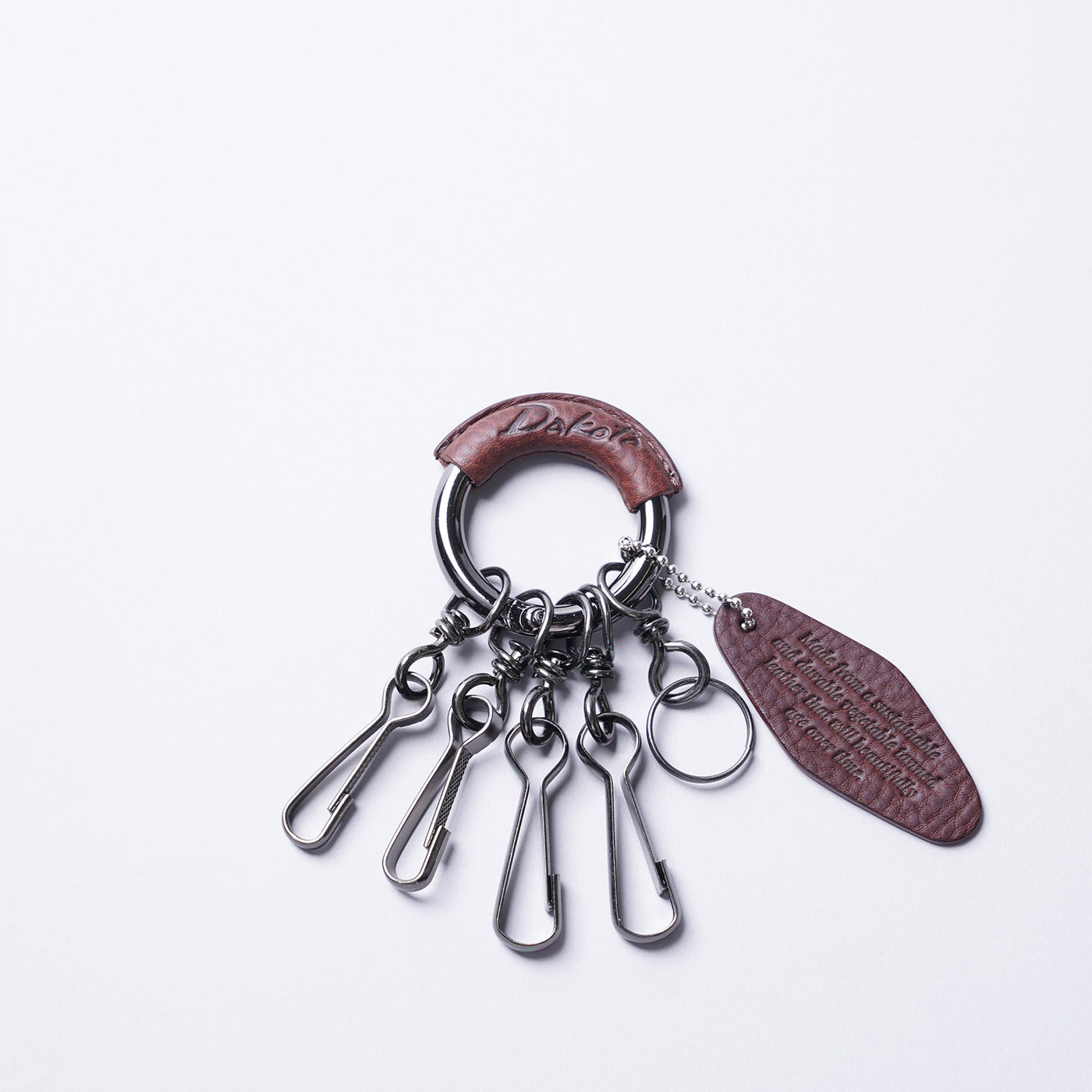 <Dakota Black Label> Key Holder S / Chocolate