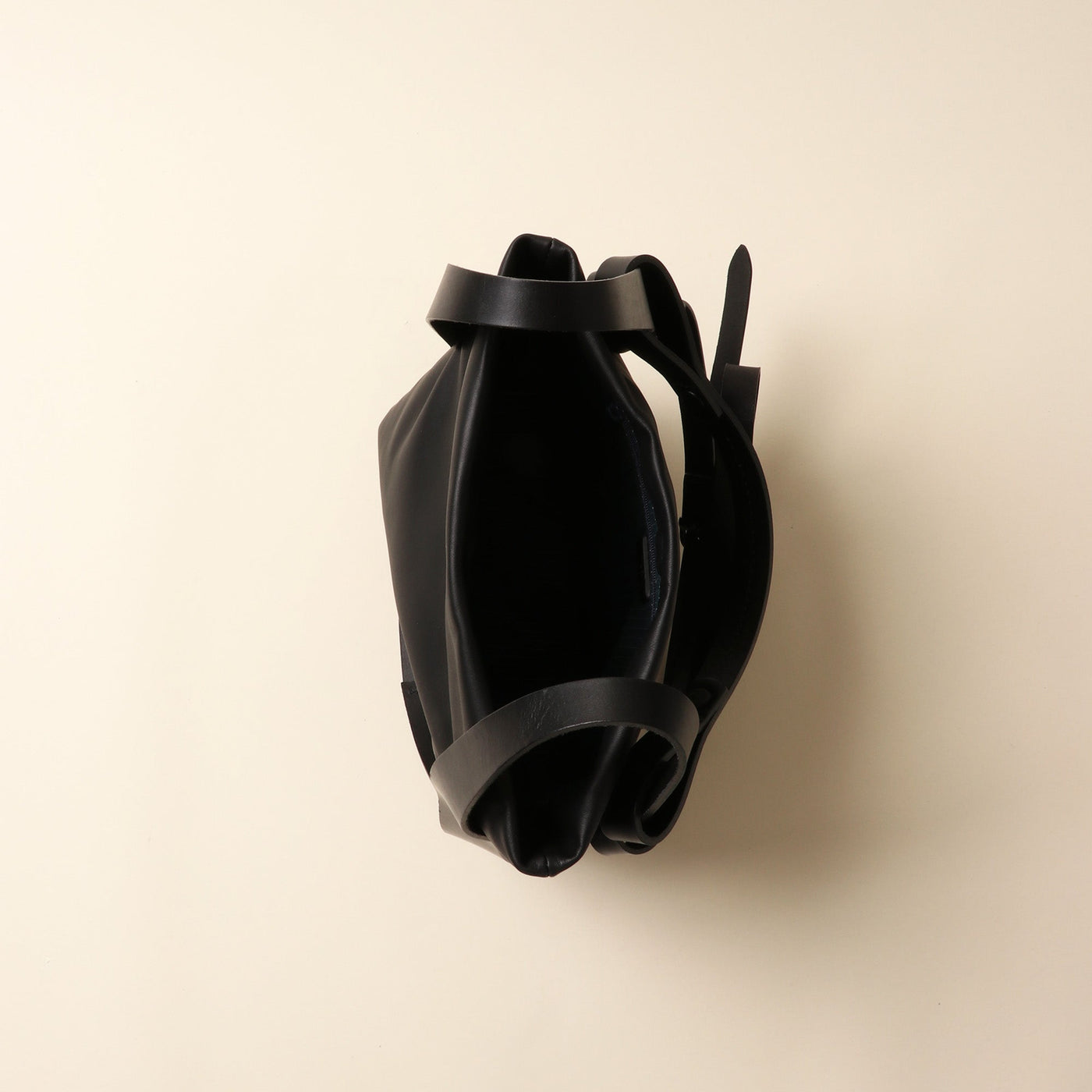 <Estine> Cradle series leather 2-way bag / black