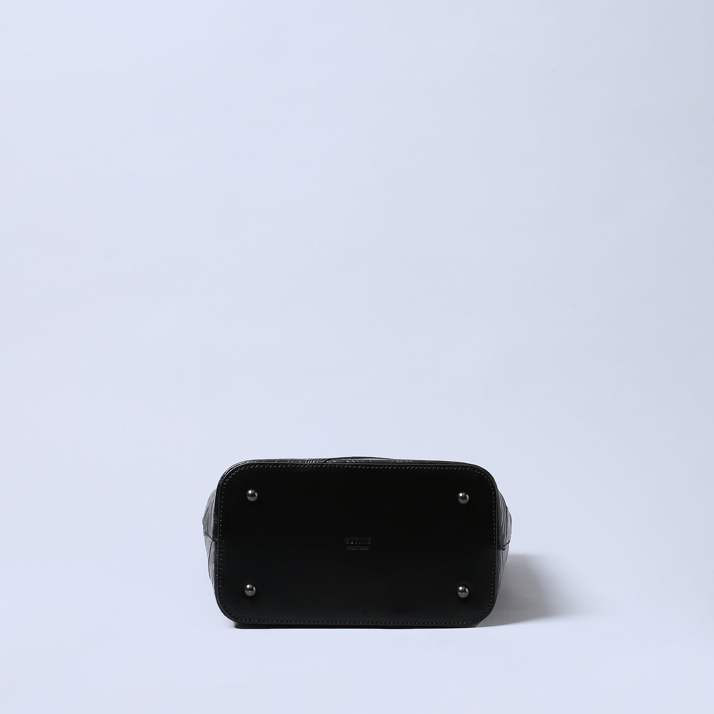 ＜エスティーヌ＞ノワリズムシリーズ レザー2WAYトートバッグ/ブラック