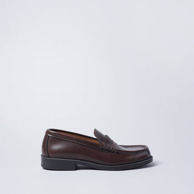 ＜Haruta＞ Men’s  Coin Loafers / Brown