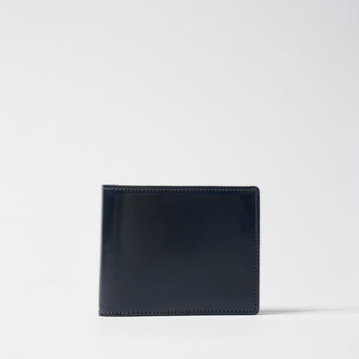 <Hawk Feathers>  Cordovan Bifold Wallet / Green