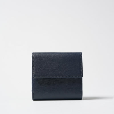 <Hawk Feathers> Kangaroo Small Bifold Wallet / Navy