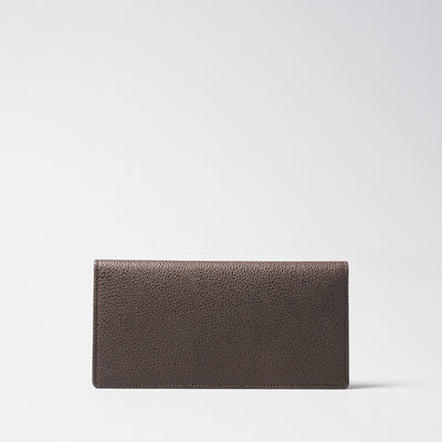 <Hawk Feathers>  Kuro-zan Leather Lacquered Billfold / Black