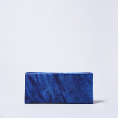 ＜KIKUHIRO＞藍染 長夾/藍色