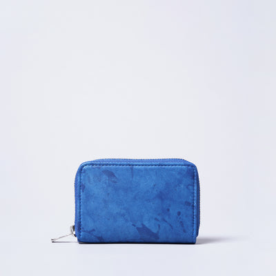 <KIKUHIRO> Aizome ・Compact Mini Wallet / Blue (Indigo)