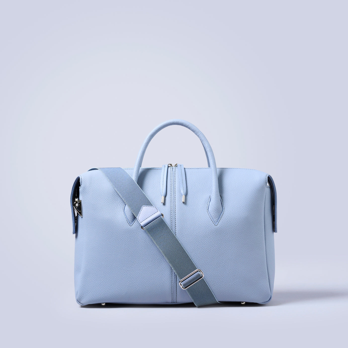 ＜KIYOKAWA＞［SOPHIE］Boston bag L/冰藍色