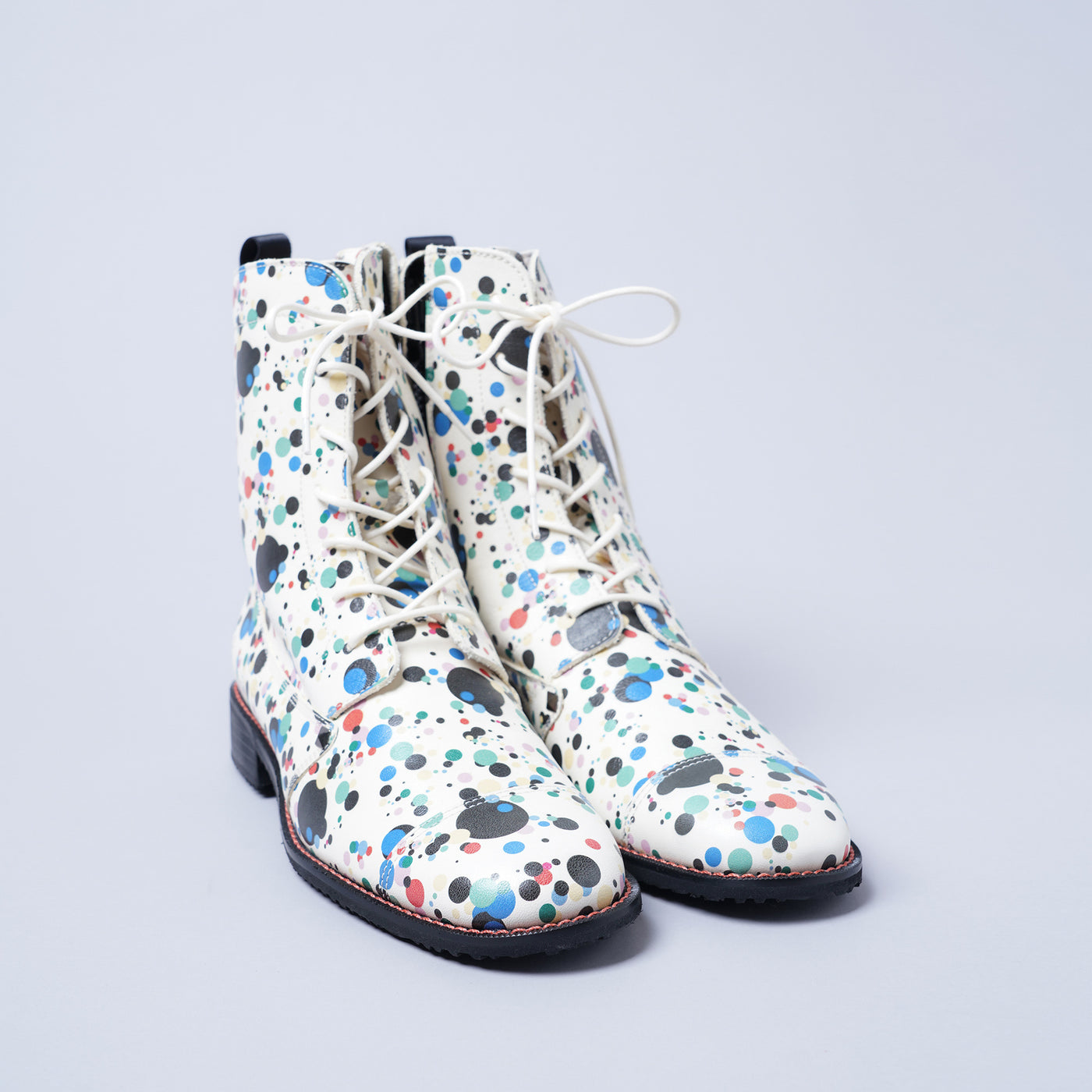 ＜KUTSUNE＞LAST FLOWER BOOTS / Liberty Dot(多色系)