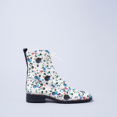 ＜KUTSUNE＞LAST FLOWER BOOTS / Liberty Dot(多色系)