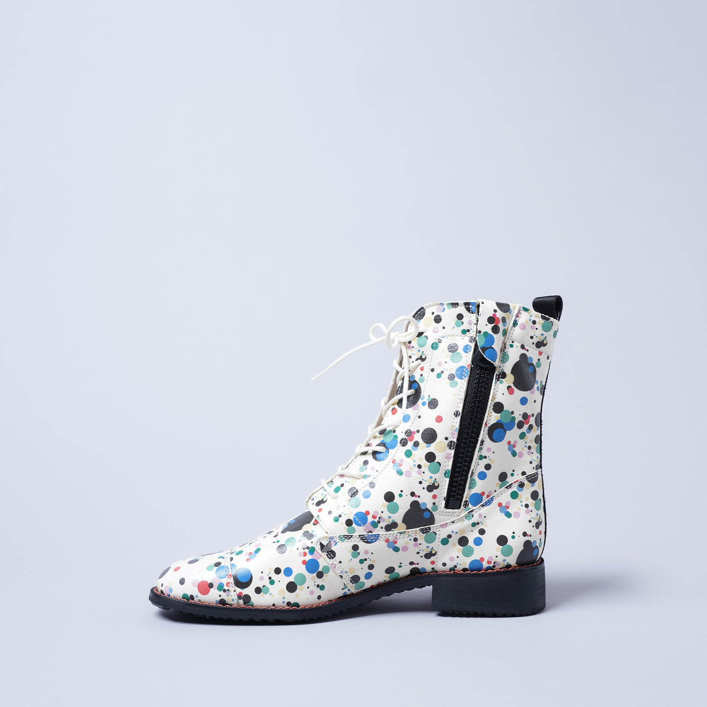 ＜KUTSUNE＞LAST FLOWER BOOTS / Liberty Dot(多色系)