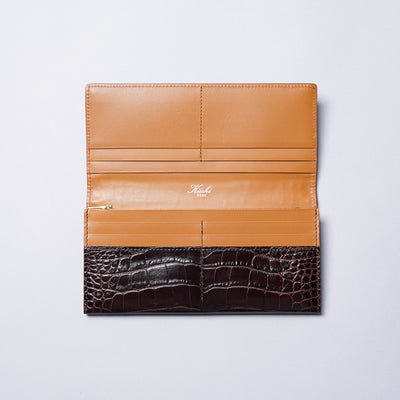 <kiichi> Alike Series Long Wallet (Flap Closure) / Green