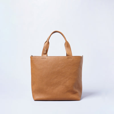 <LEZALI> Embossed Leather A4 Tote / Black