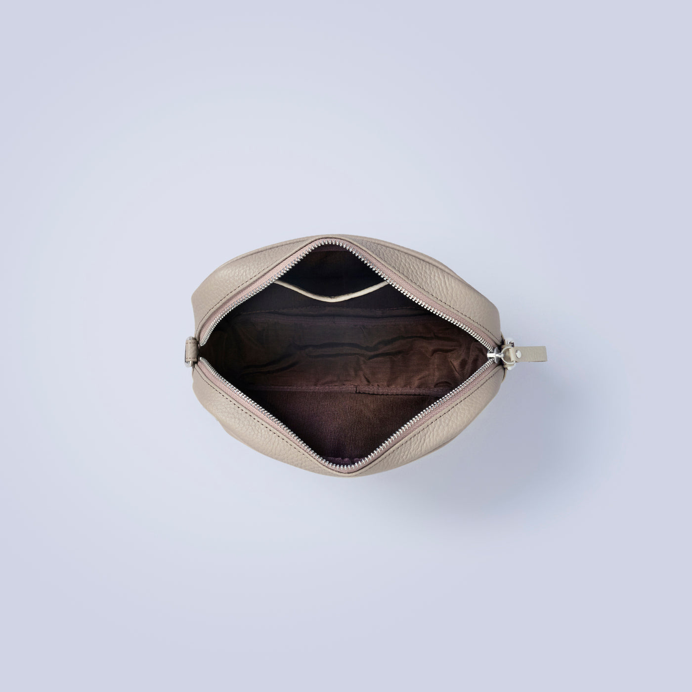 ＜レザリ＞エンボスミニショルダーバッグ/スカイ