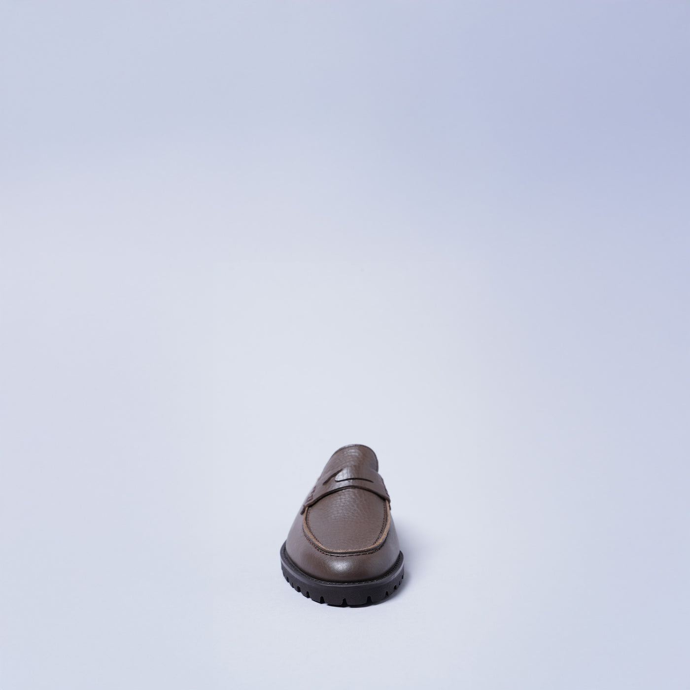 ＜リベラート＞畳ローファ―スリッパ/ブラック