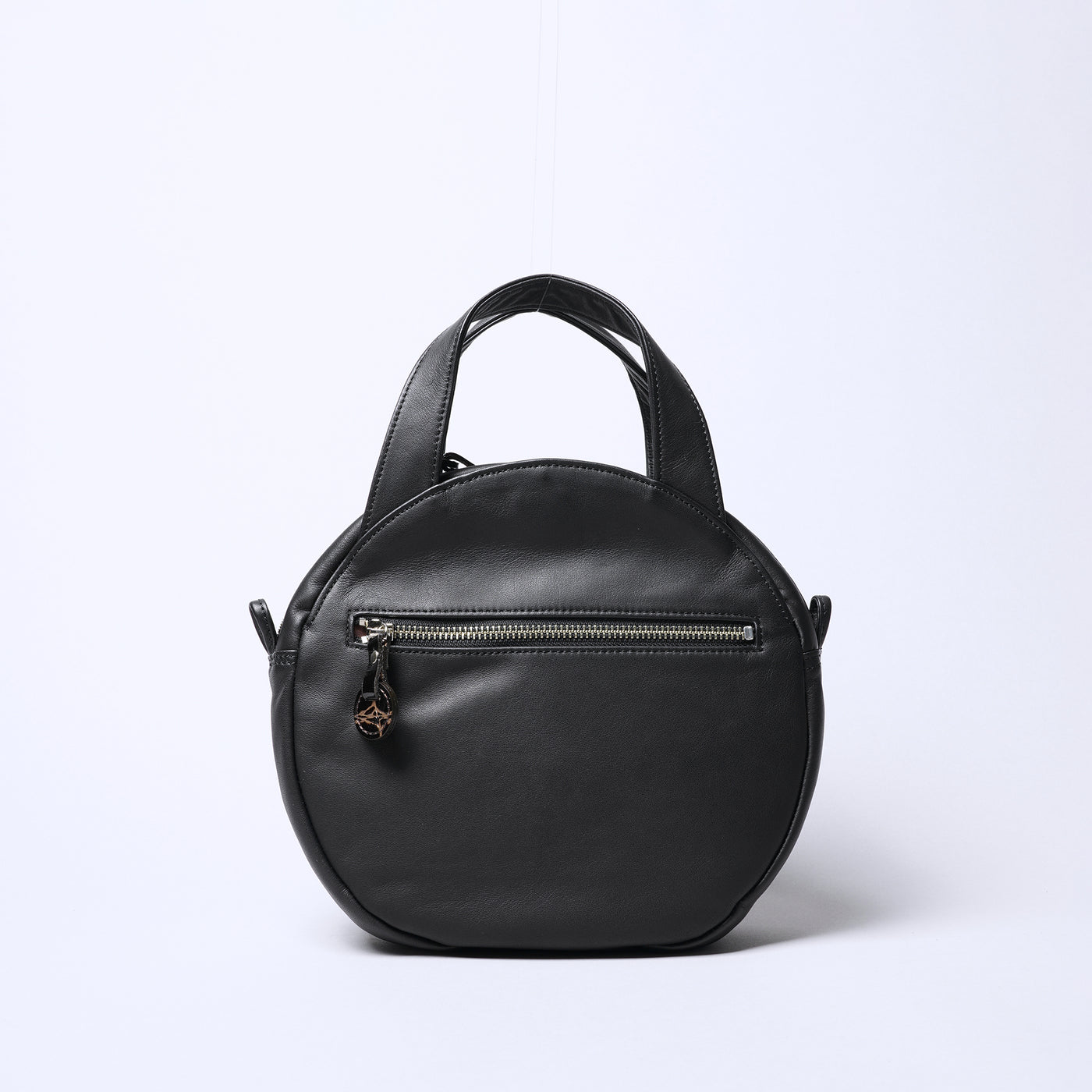 <REAL MIND BL> Apollon 2 Round Shoulder Bag S / Black