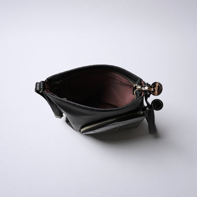 Apollon 直立型斜背包/黑色