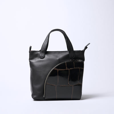 <REAL MIND BL> Apollon 2 Way Shoulder Bag  / Black