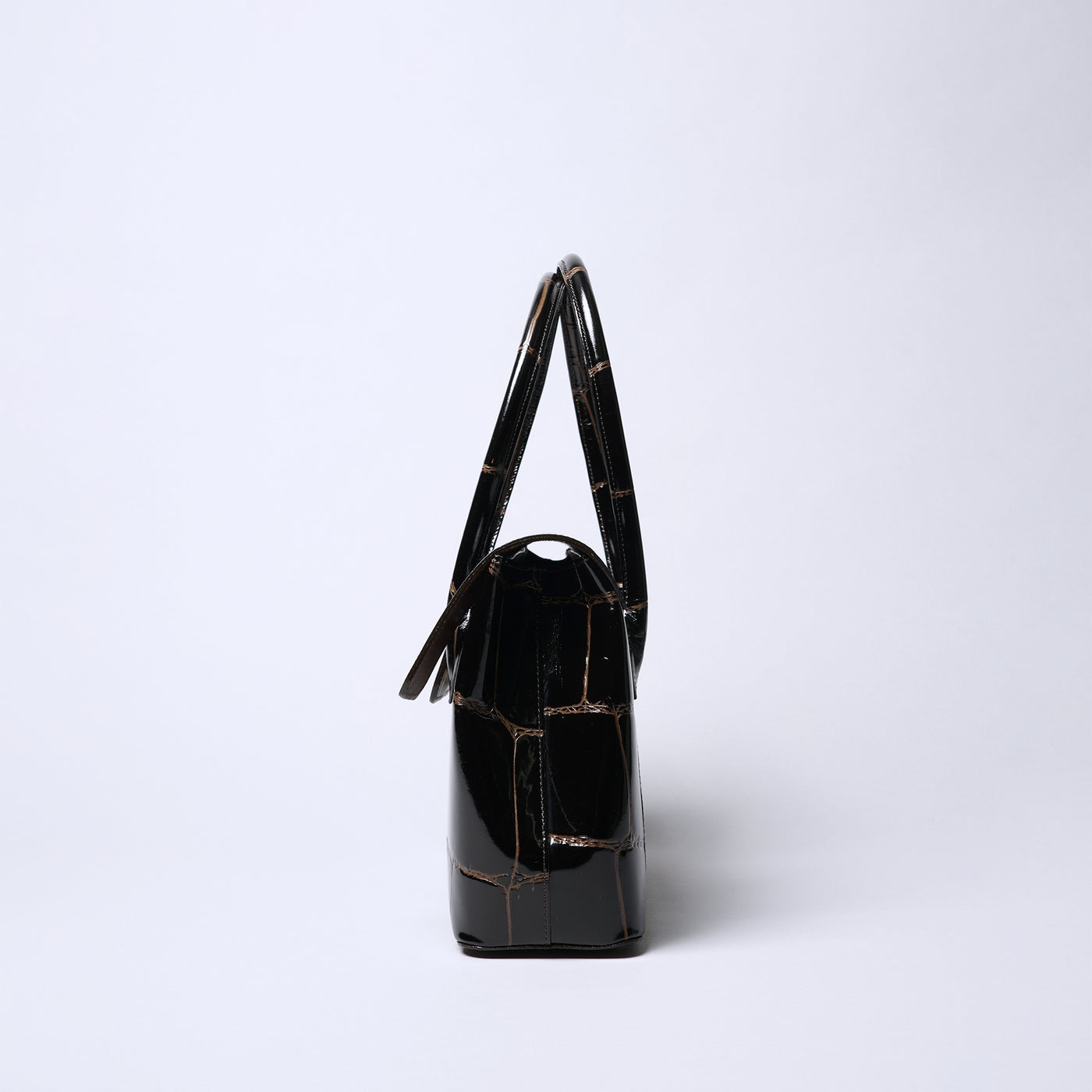 Prima Borsa 翻蓋式托特包/巧克力色