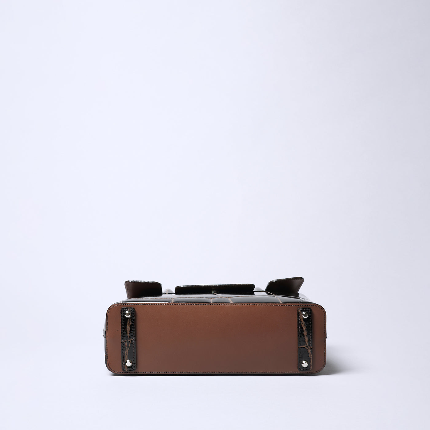 Prima Borsa 翻蓋式托特包/巧克力色