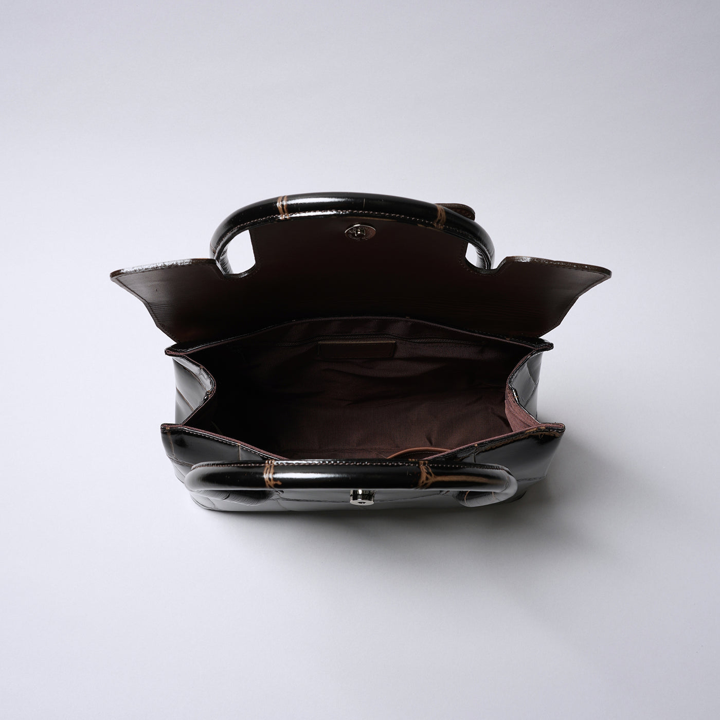 Prima Borsa 翻蓋式托特包/巧克力色