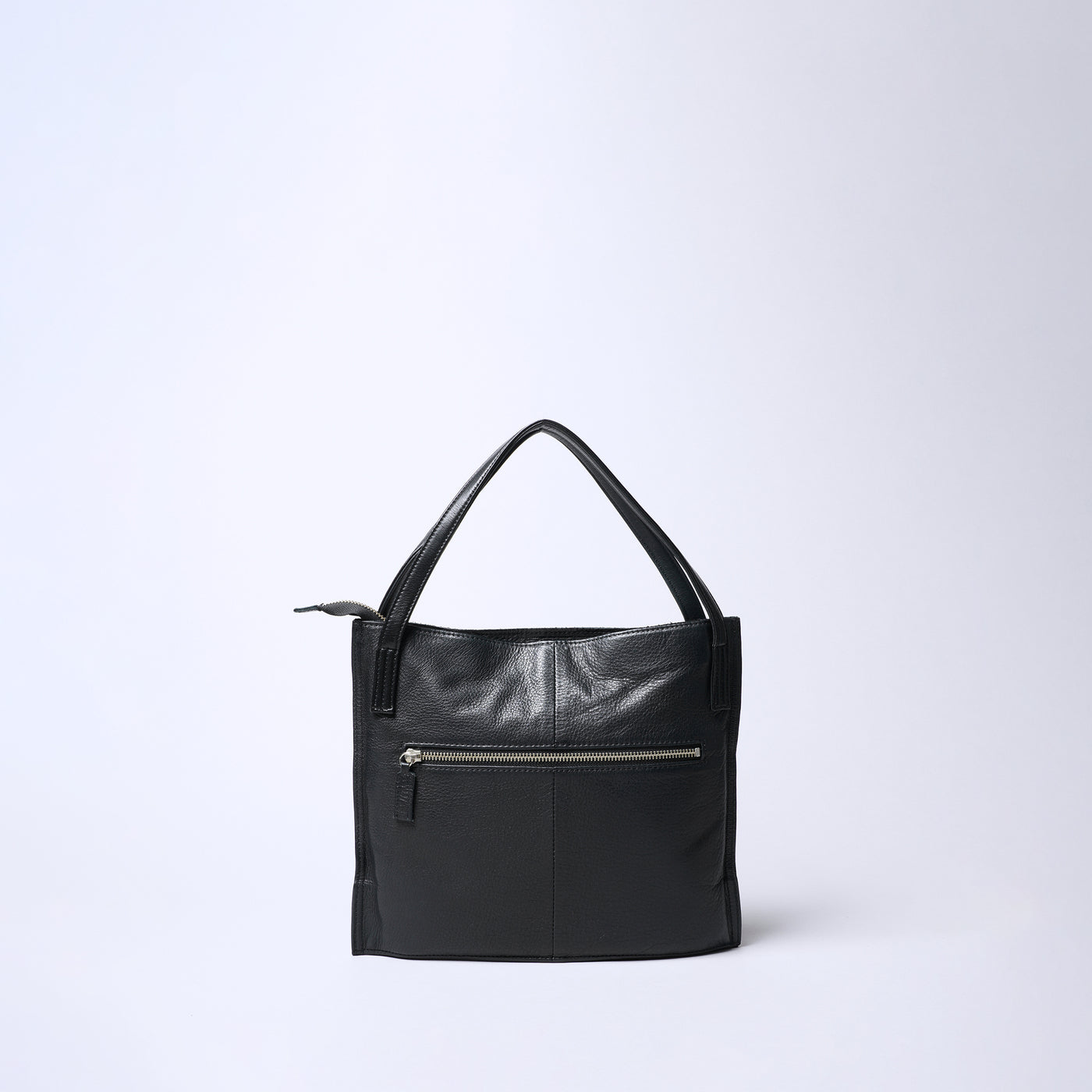 <REAL MIND BL> Fika Thin Gusset Tote Bag / Grey