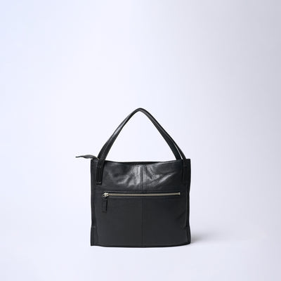 <REAL MIND BL> Fika Thin Gusset Tote Bag / Grey