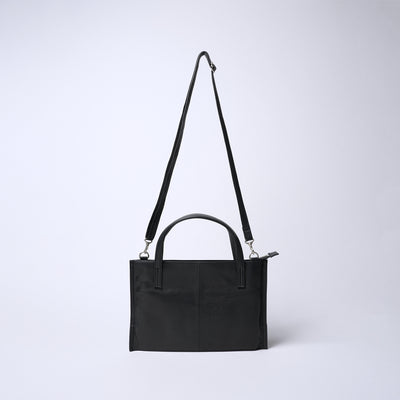 <REAL MIND BL> Fika Thin Gusset 2 Way Shoulder Bag / Grey