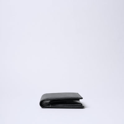 多收納二摺式短夾/黑色