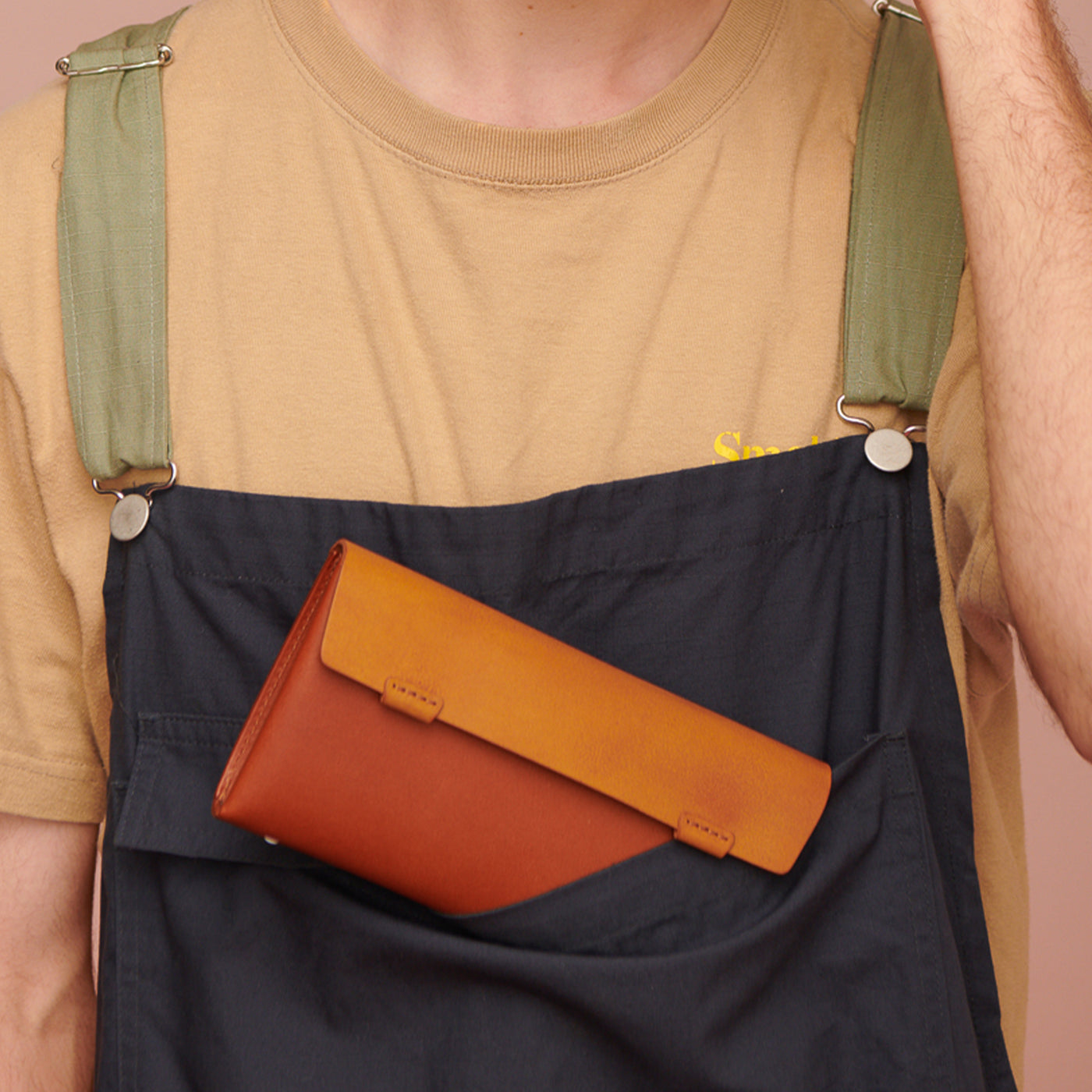 <URUKUST> Long Wallet / Brown