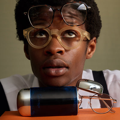 <PARLEY>  Glasses Case  / Royal Blue