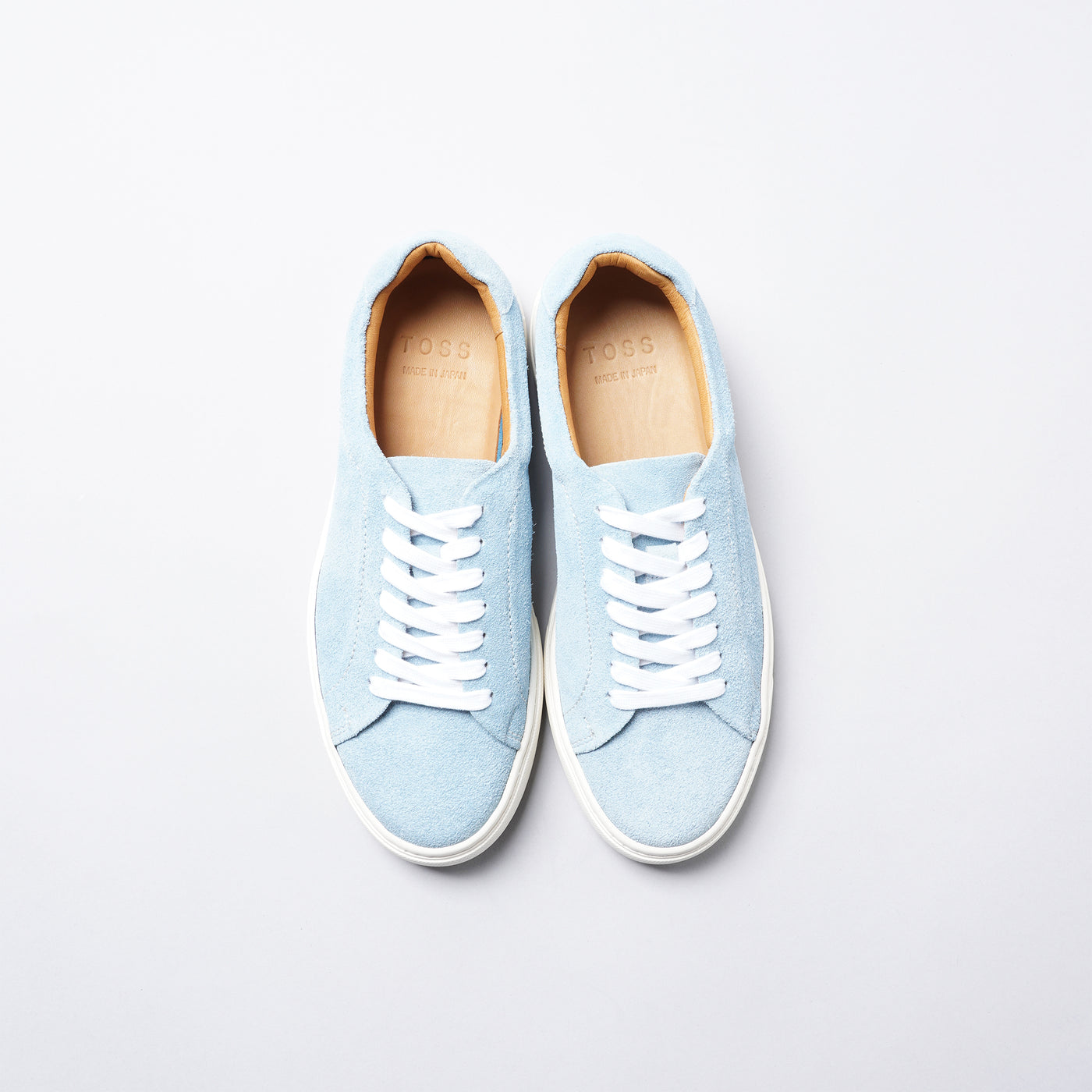 <TOSS> Chester Lace Up Leather Sneaker / Blue