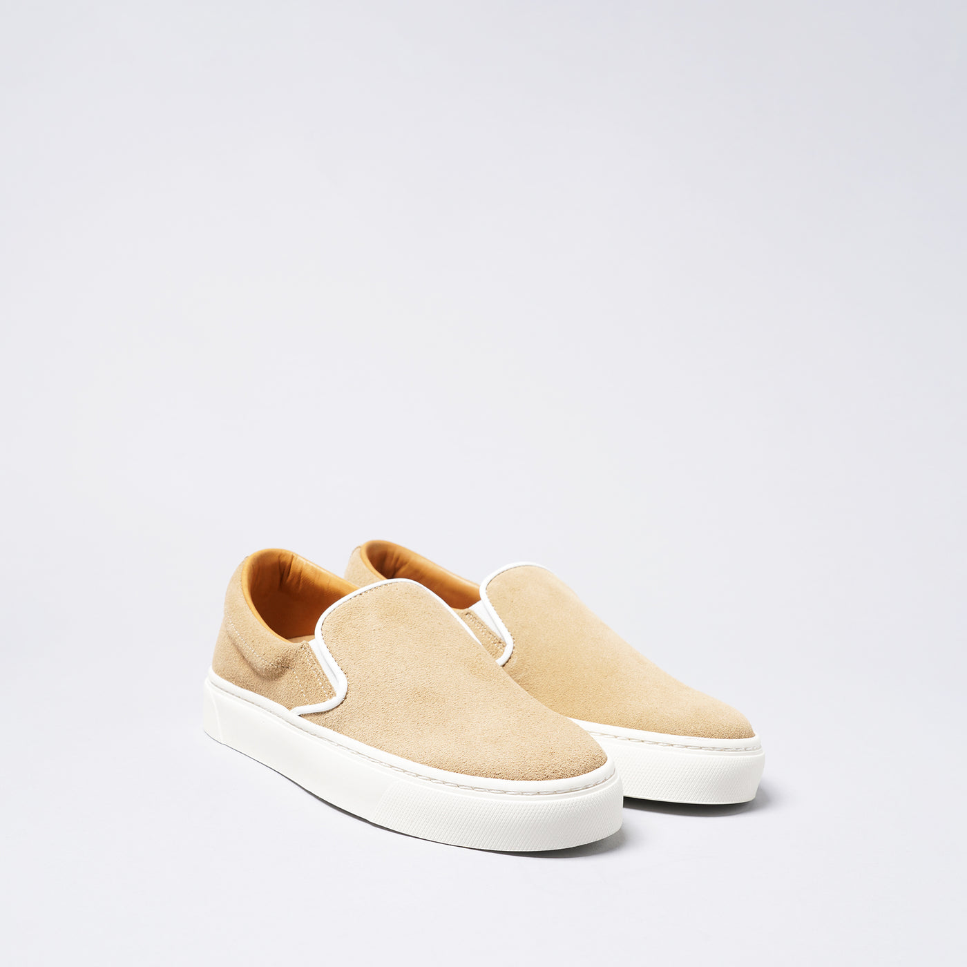 <TOSS> Lance Slip On Leather Sneakers / Blue