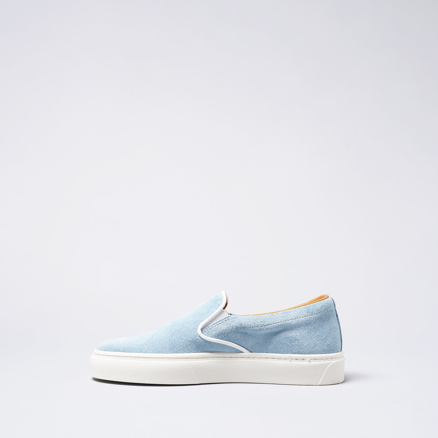 <TOSS> Lance Slip On Leather Sneakers / Blue