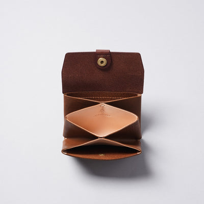 <URUKUST> Compact Wallet / Oak