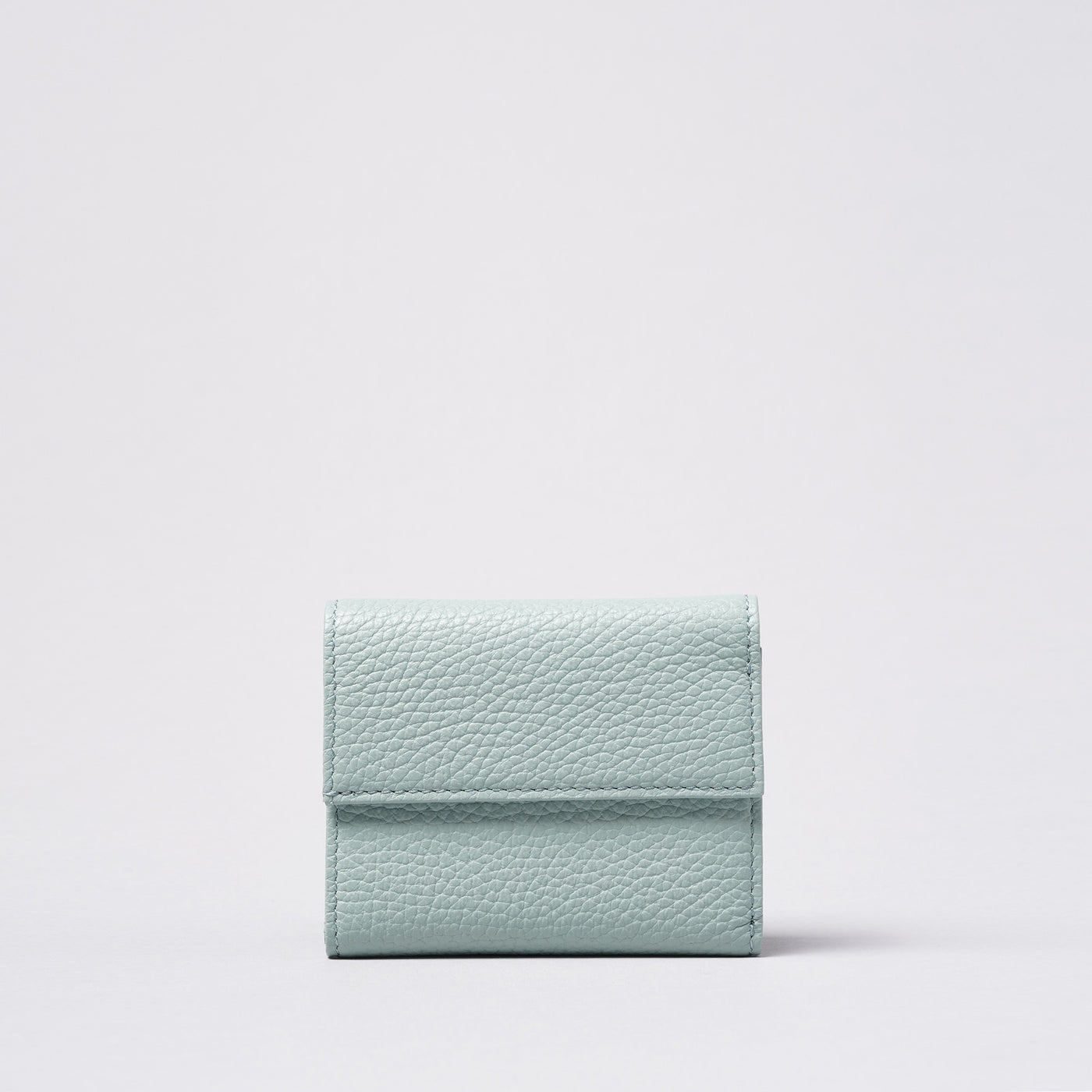 <bell la bell> Italian Leather Trifold Wallet / Mint Green