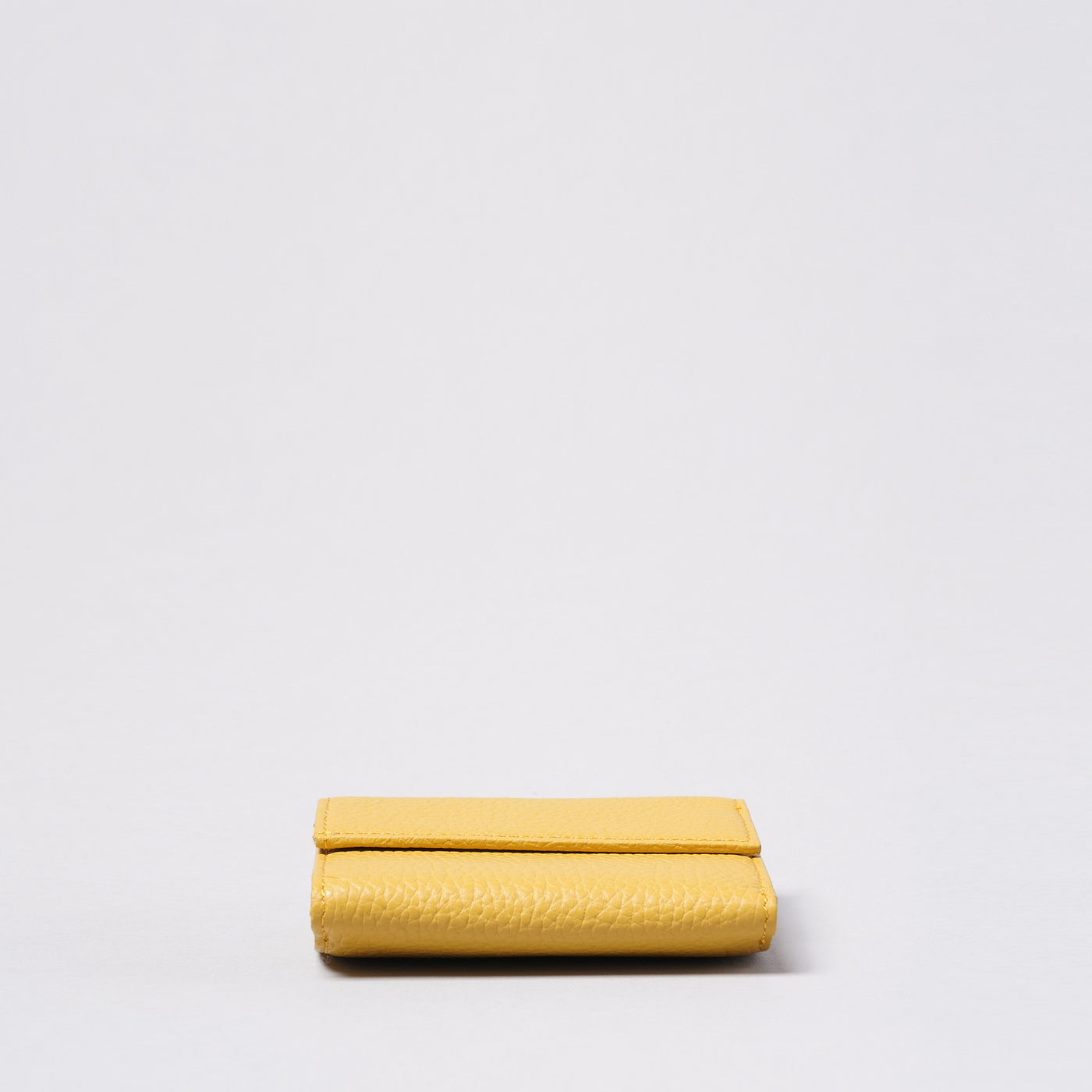 <bell la bell> Italian Leather Trifold Wallet / Yellow