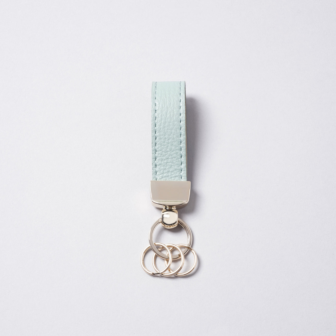 <bell la bell> Italian Leather Key Ring / Dark Brown