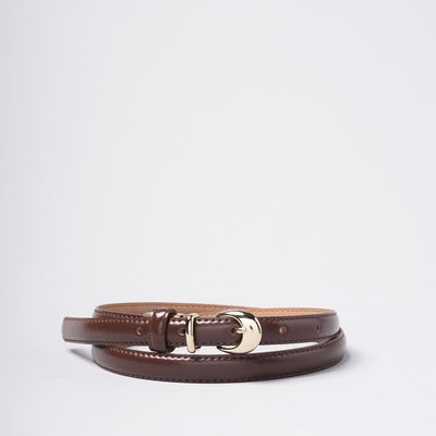 <bell la bell> Women's Skinny Belt / Brown