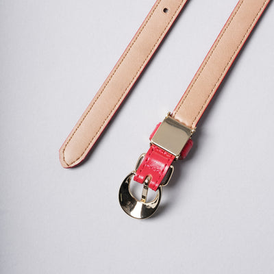 <bell la bell> Women's Skinny Belt / Navy