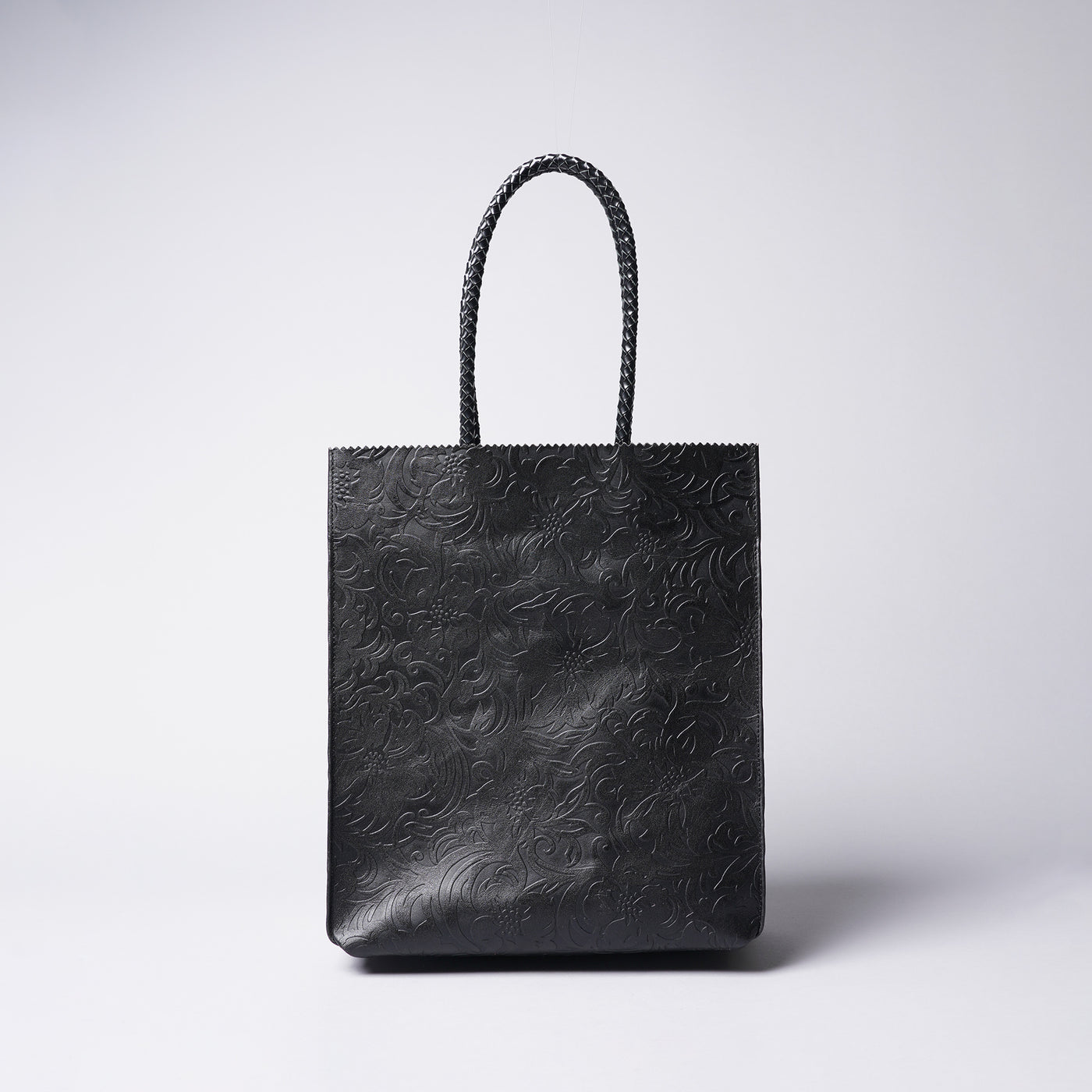 <Coquette> Leather Tote / Black