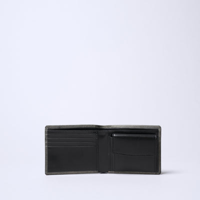 ＜エンリオ＞二つ折り財布/ブラック