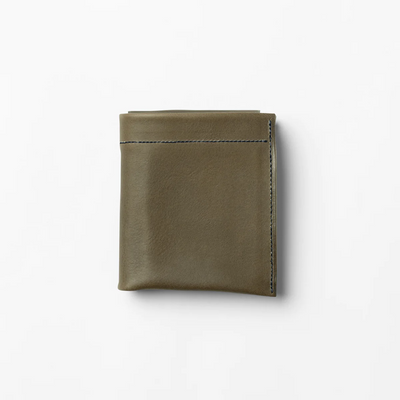 ＜M ripple customized folded wallet, grayish